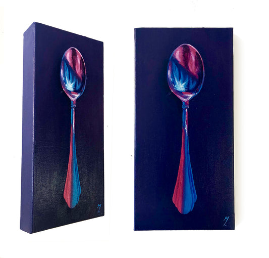‘The Abandoned Spoon - Miniature Edition’ - 15x30cm (SOLD)