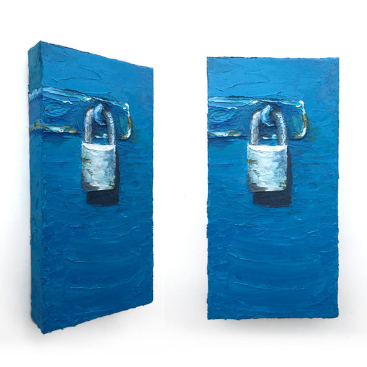 Impasto 'Shining Lock of Northshore' - 15x30cm