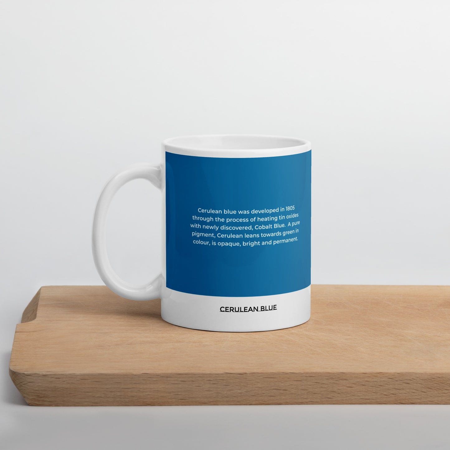 Cerulean Blue Coffee Mug 11oz