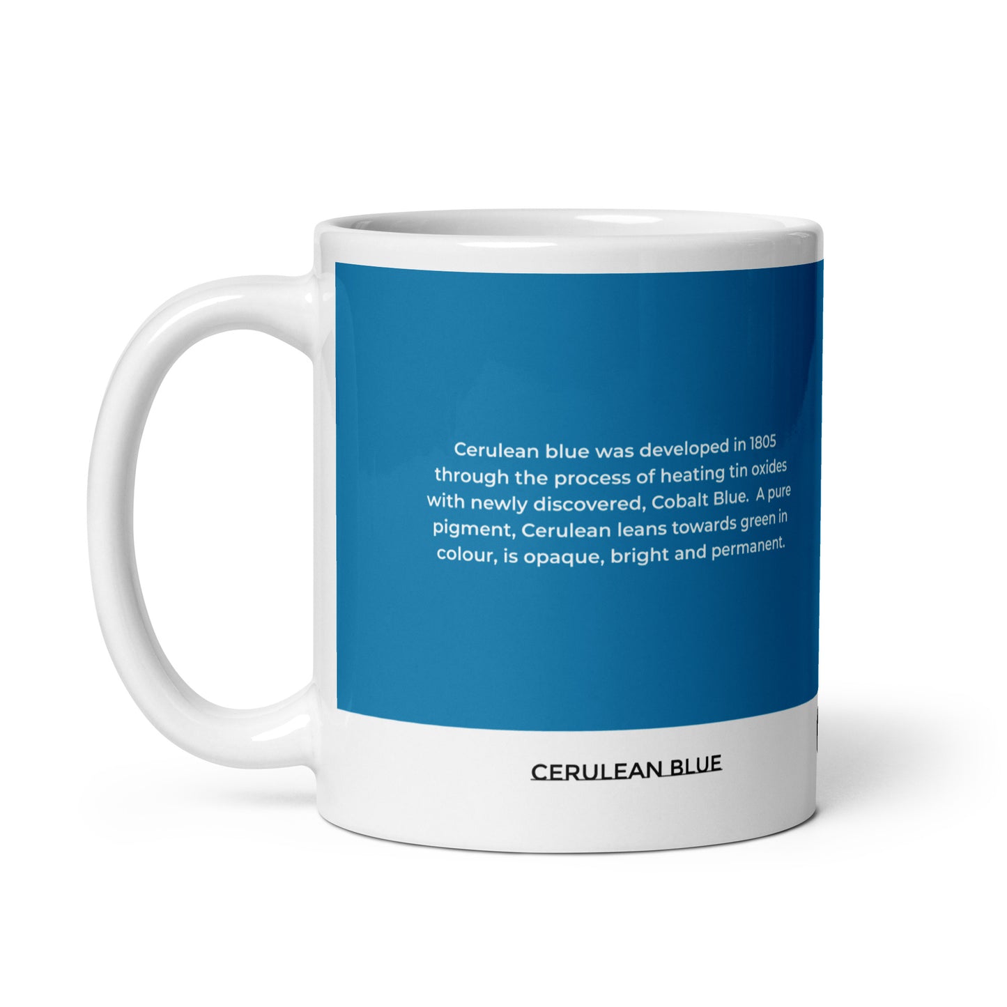 Cerulean Blue Coffee Mug 11oz