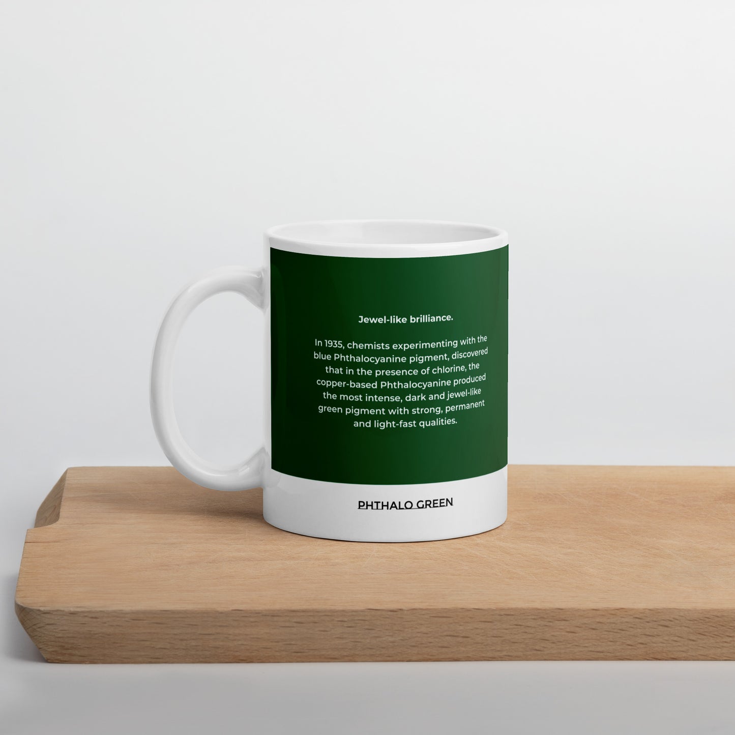 Phthalo Green Coffee Mug 11oz