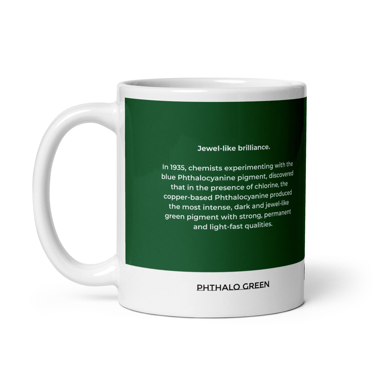 Phthalo Green Coffee Mug 11oz