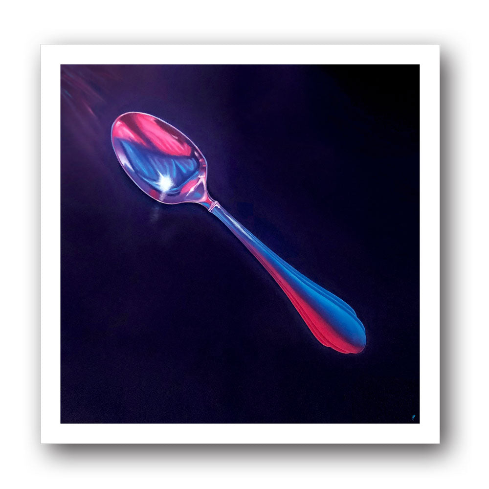 ‘The Abandoned Spoon'  |  Limited Edition Giclee Prints  |  40x40cm