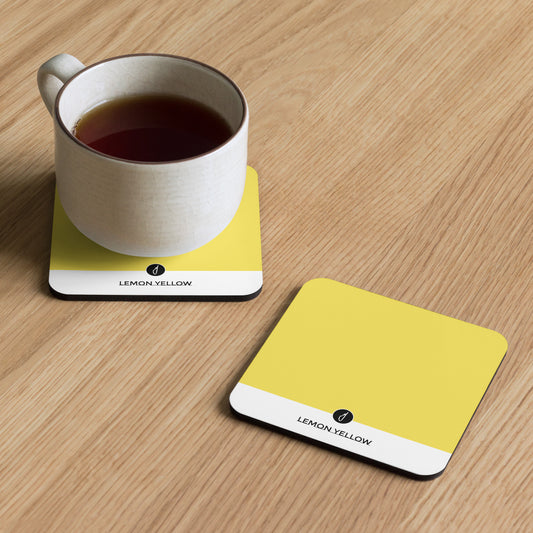 Lemon Yellow Coaster Set (4)