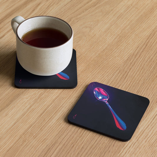 'The Abandoned Spoon' Coaster Set (4)