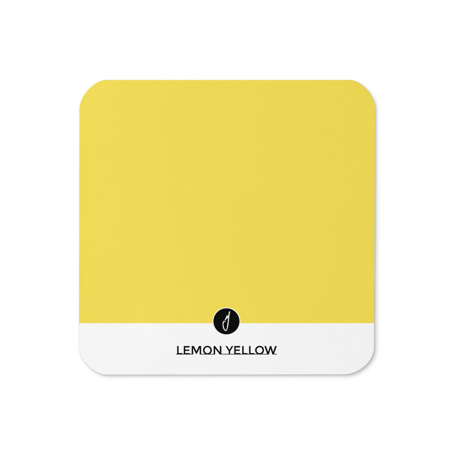 Lemon Yellow Coaster Set (4)