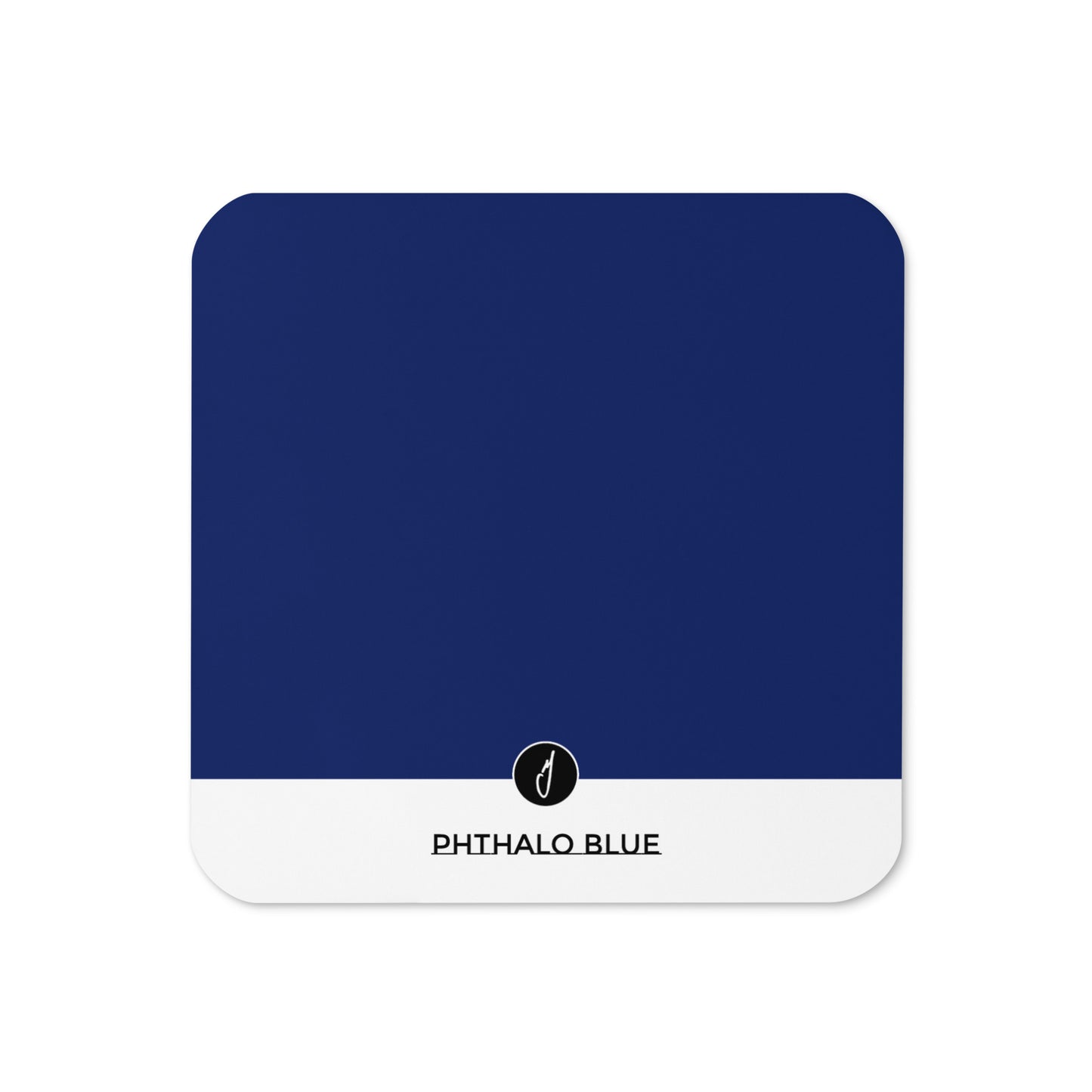 Phthalo Blue Coaster Set (4)