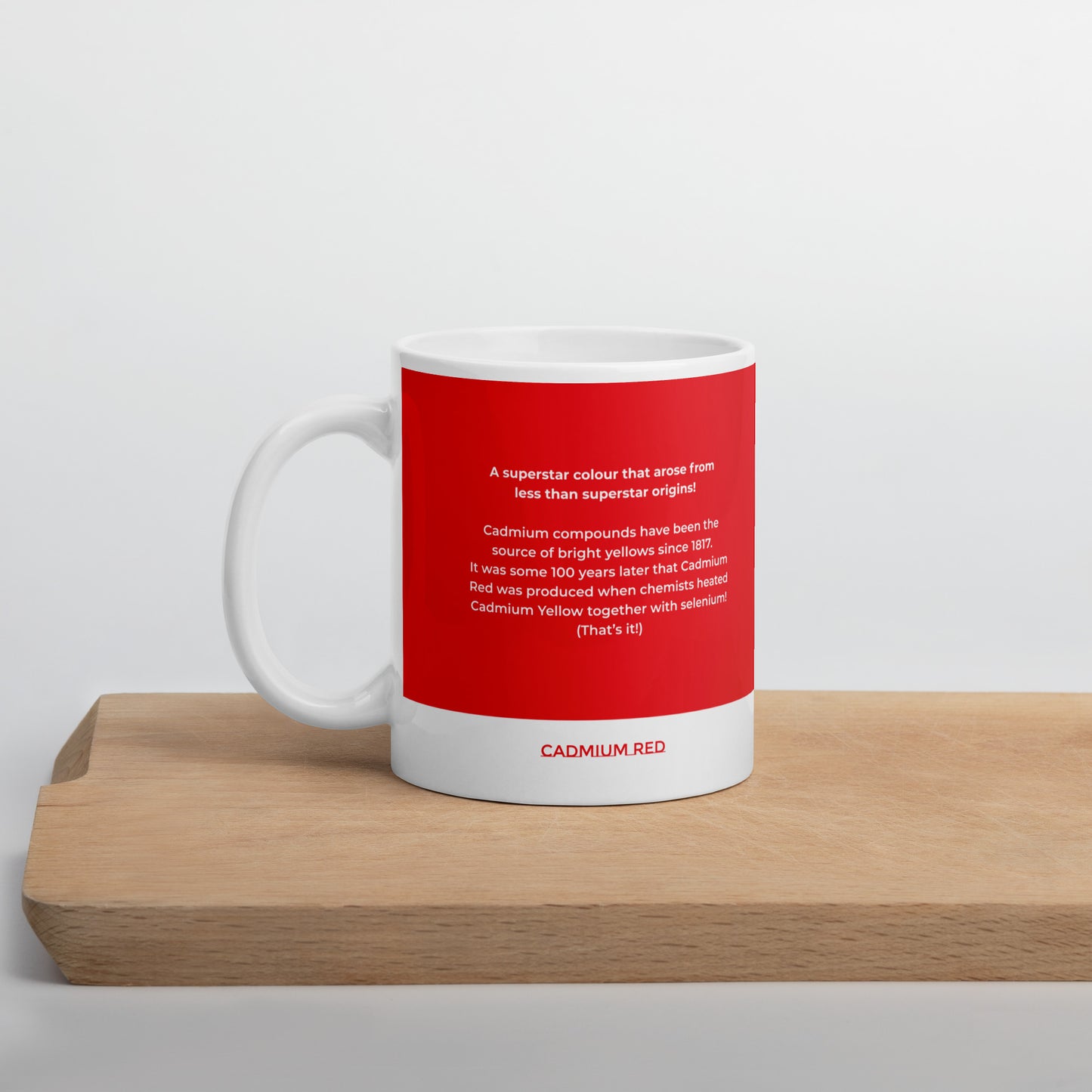 Cadmium Red Coffee Mug 11oz