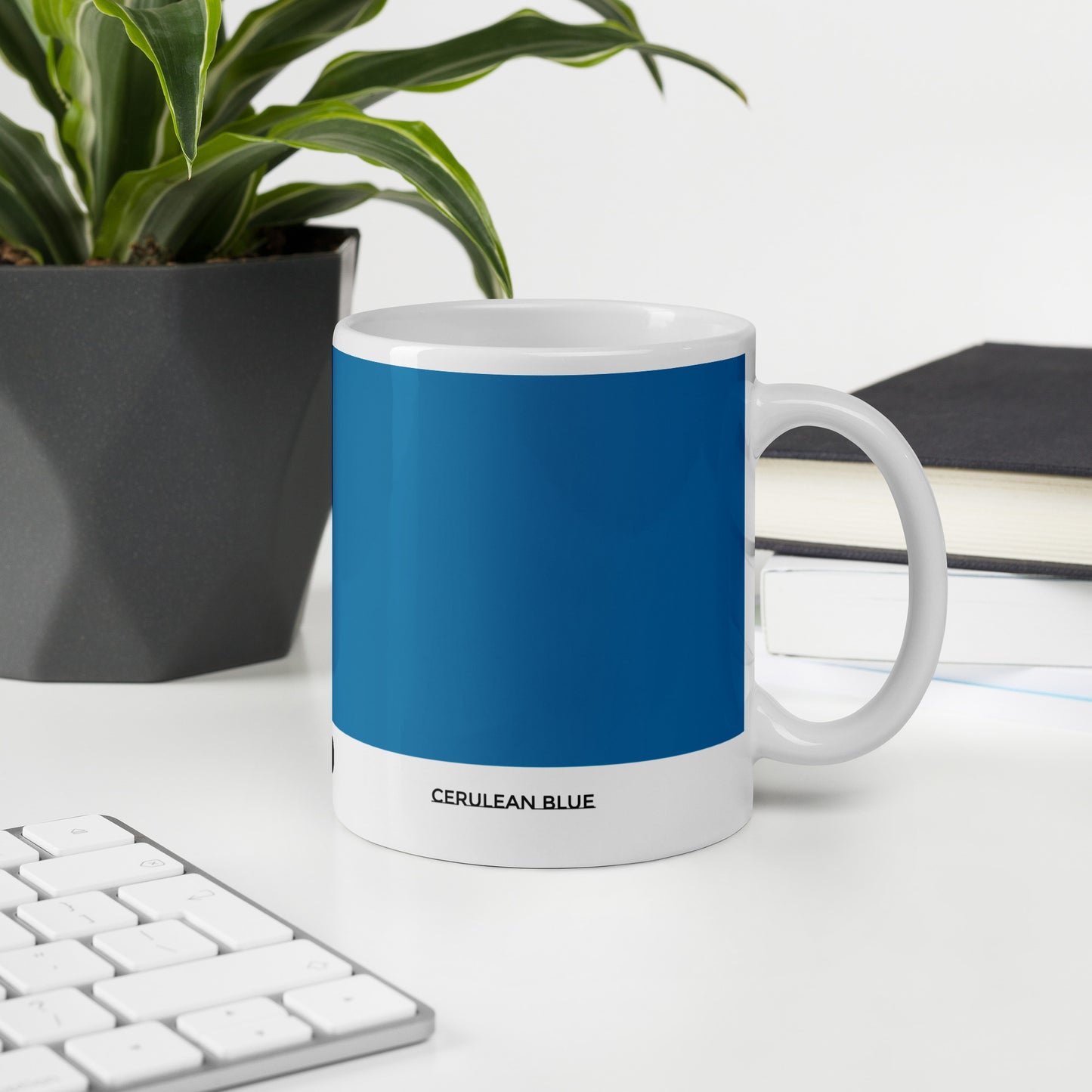 Cerulean Blue Coffee Mug 11oz