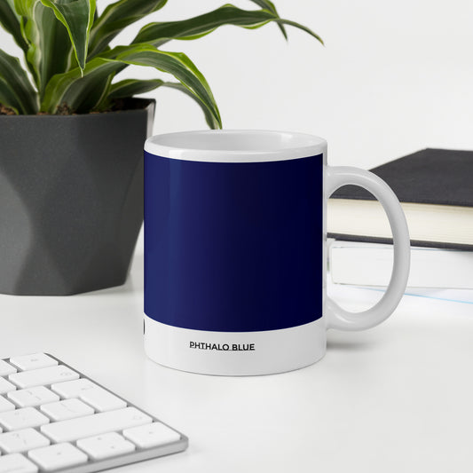 Phthalo Blue Coffee Mug 11oz